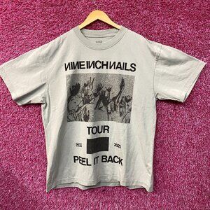Nine Inch Nails "Peel It Back" 2025 Tour Industrial Rock T-shirt XL